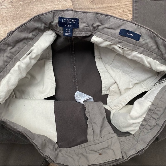 J Crew Flex Slim Fit Chino Pants - Picture 10 of 11